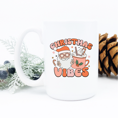 Christmas Vibes Coffee Mug - Barn Street Designs