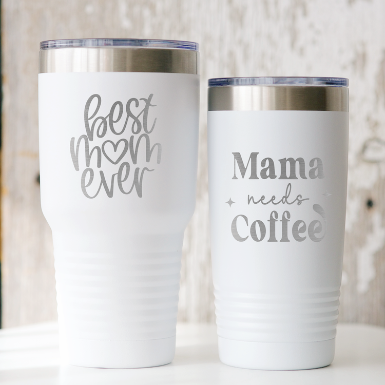 Mama Needs Coffee - Laser Engraved Coffee Lovers YETI® or Polar Camel