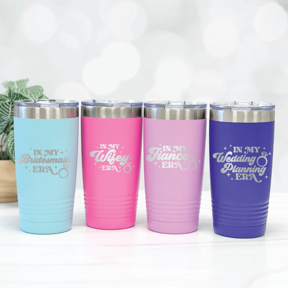 In My Bridal Era Personalized Tumbler