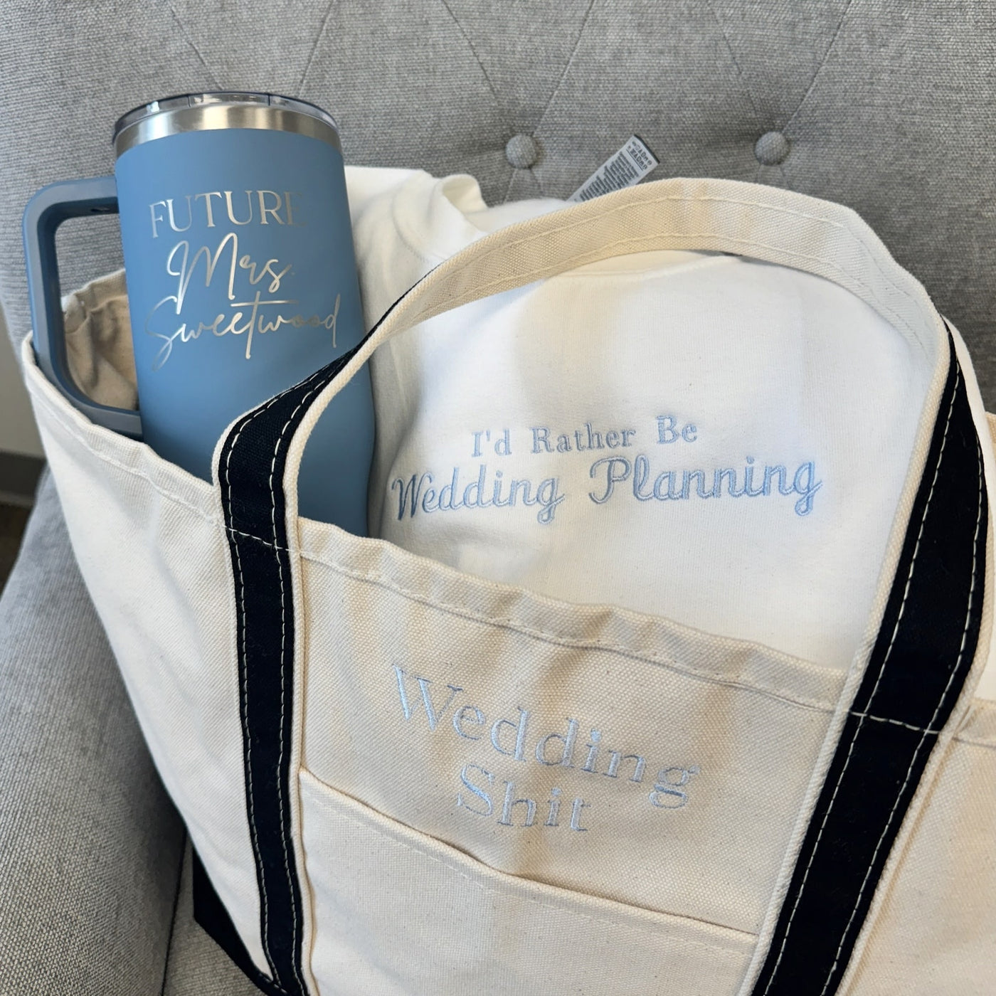 I'd Rather Be Wedding Planning Engagement Gift Set