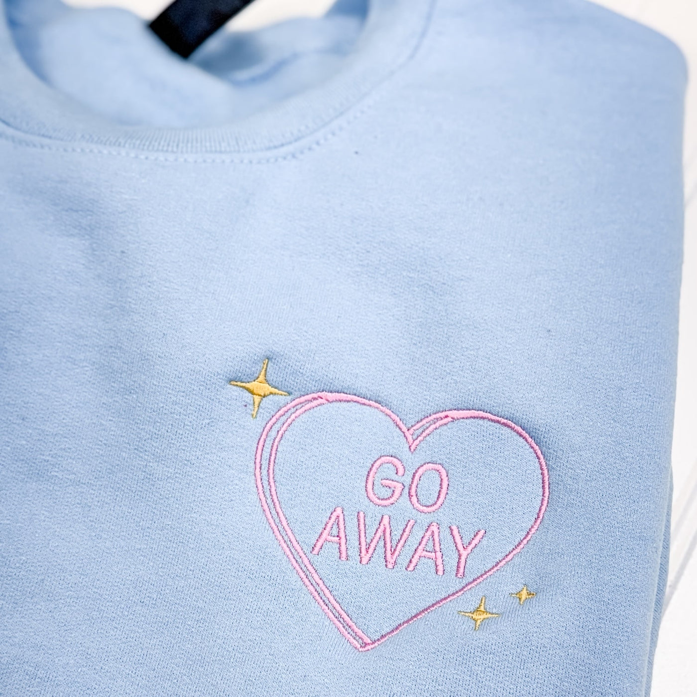 Personalized Candy Heart Valentine Sweatshirt