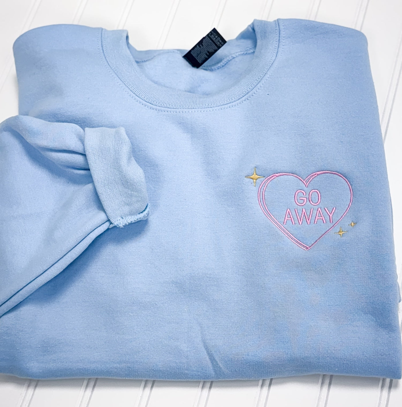 Personalized Candy Heart Valentine Sweatshirt