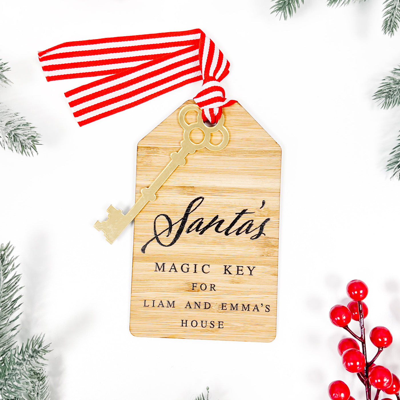Santa's Magic Door Key - Barn Street Designs