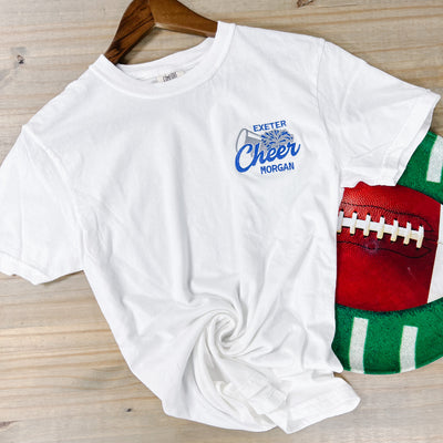 Personalized Cheer T-shirt - Barn Street Designs