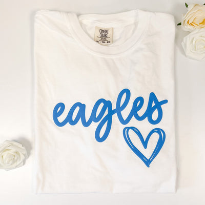 Modern Script Eagles T-shirt - Barn Street Designs
