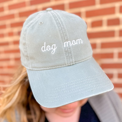 Dog Mom Relaxed Hat - Barn Street Designs