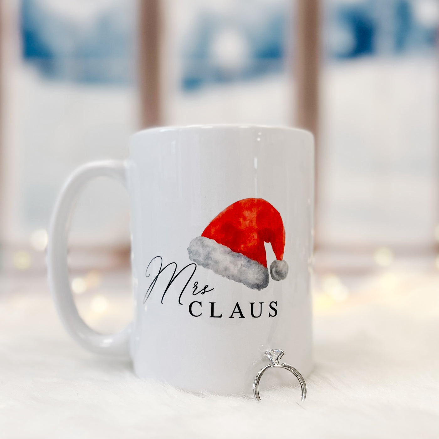 Mrs Claus Coffee Cup - Barn Street Designs