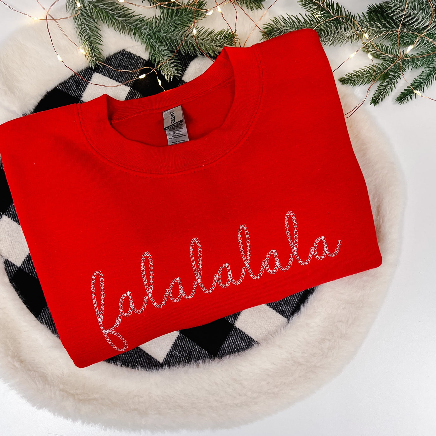 FaLaLaLaLa Christmas Sweatshirt - Barn Street Designs