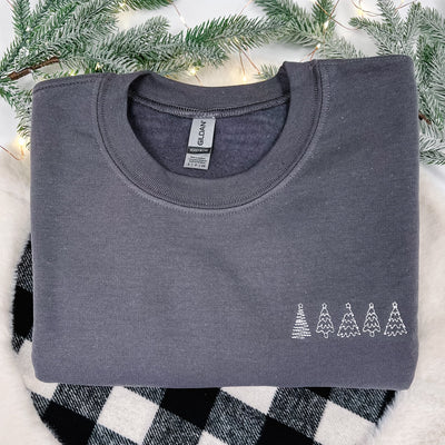 Christmas Tree Sweatshirt - Barn Street Designs
