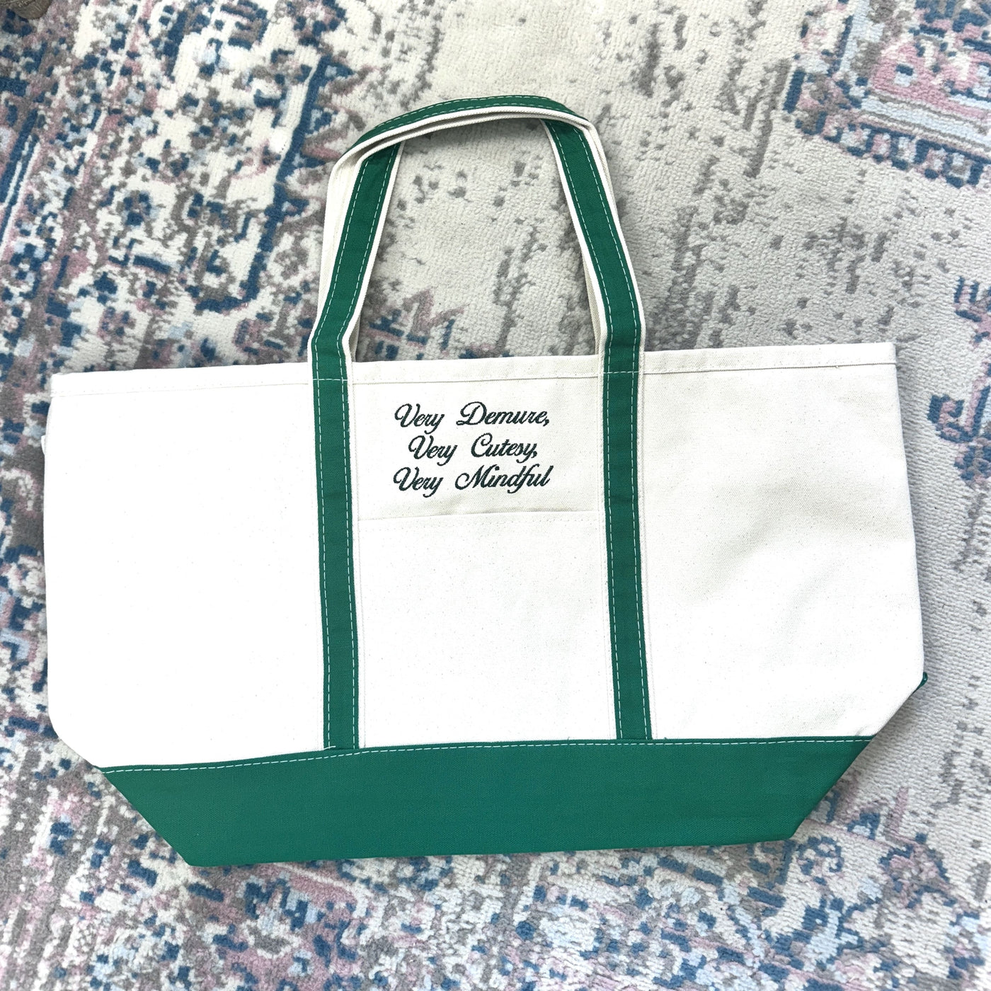 Very Demure Boat Tote Bag