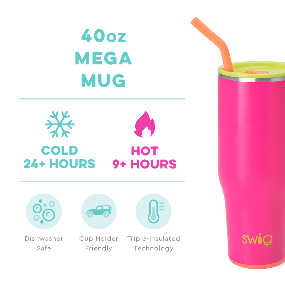 Personalized Swig Mega Mug - Tutti Frutti - Barn Street Designs