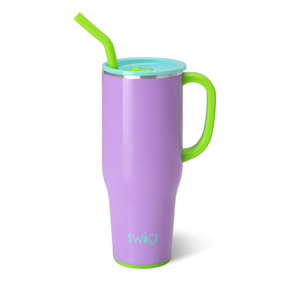 Personalized Swig Mega Mug - Ultra Violet - Barn Street Designs