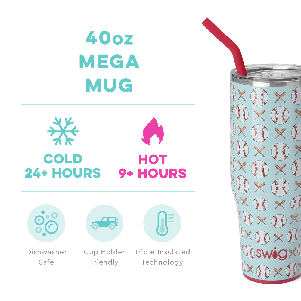 Personalized Swig Mega Mug - Home Run - Barn Street Designs