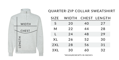 Personalized Quarter Zip Sweatshirt - Dental Hygienist - Barn Street Designs