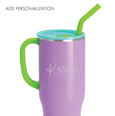 Personalized Swig Mega Mug - Ultra Violet - Barn Street Designs