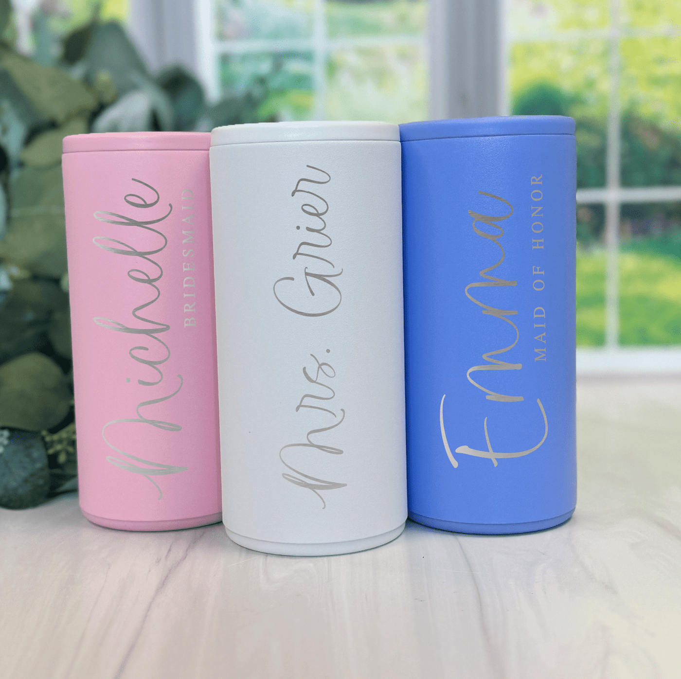 Personalized Skinny Can Coolers