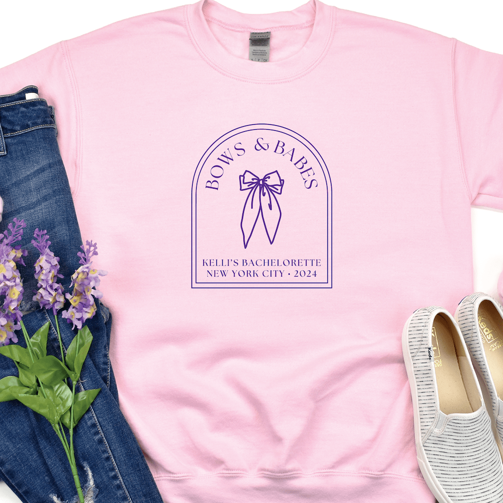 Bows and Babes Bachelorette Sweatshirt