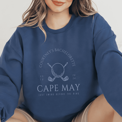 Last Swing Before The Ring Bachelorette Sweatshirt