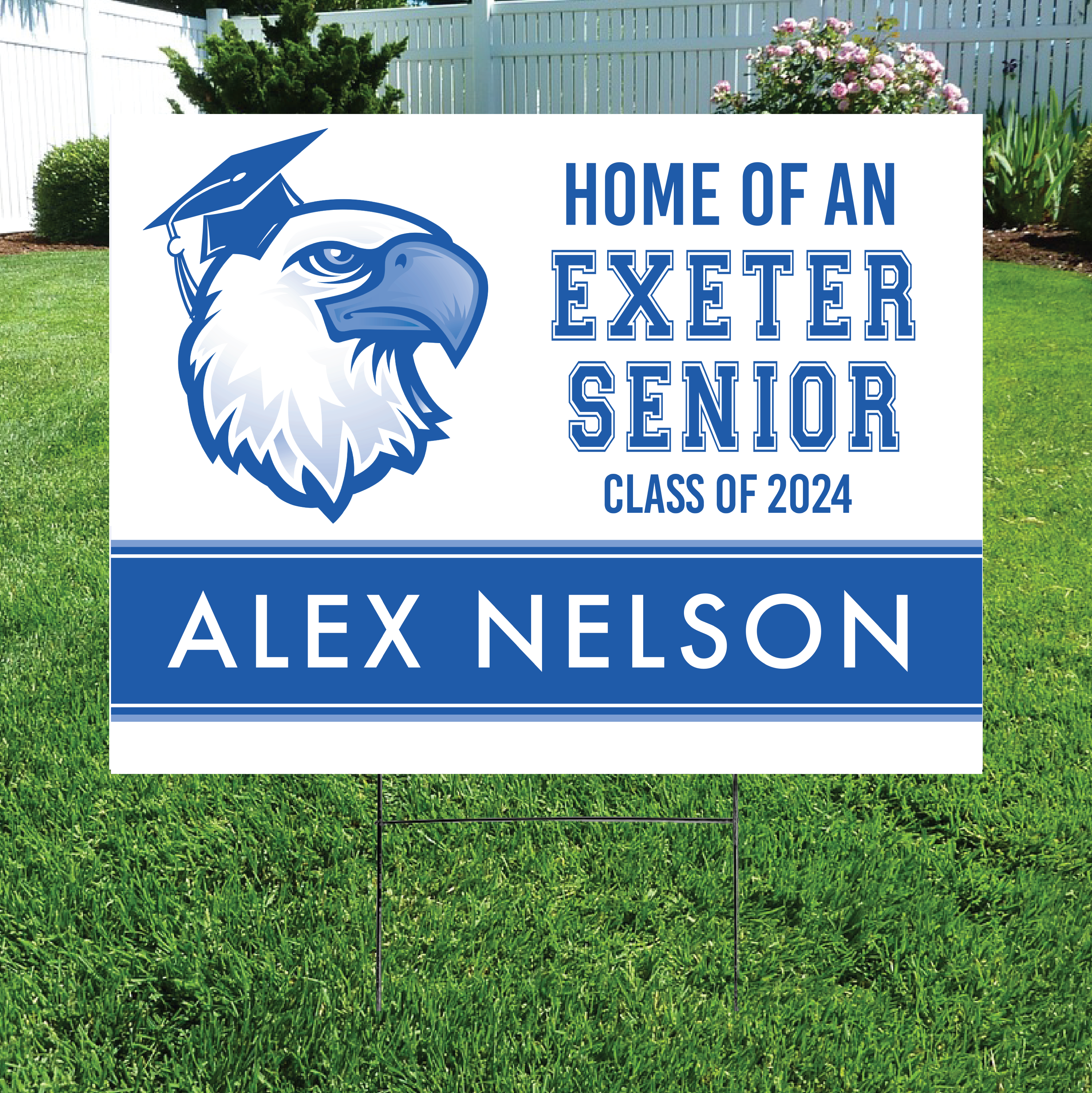 Exeter Township Class of 2024 Yard Sign Barn Street Designs