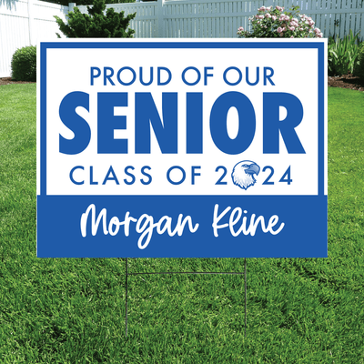 Proud of our Exeter Senior Yard Sign - Barn Street Designs