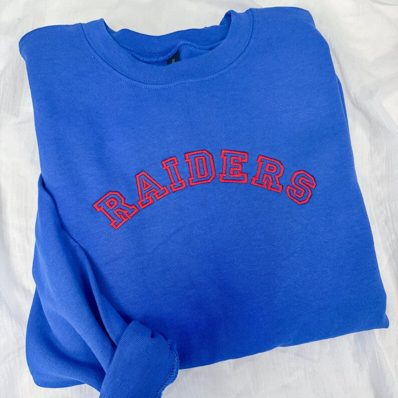 Custom Varsity Embroidered Sweatshirt