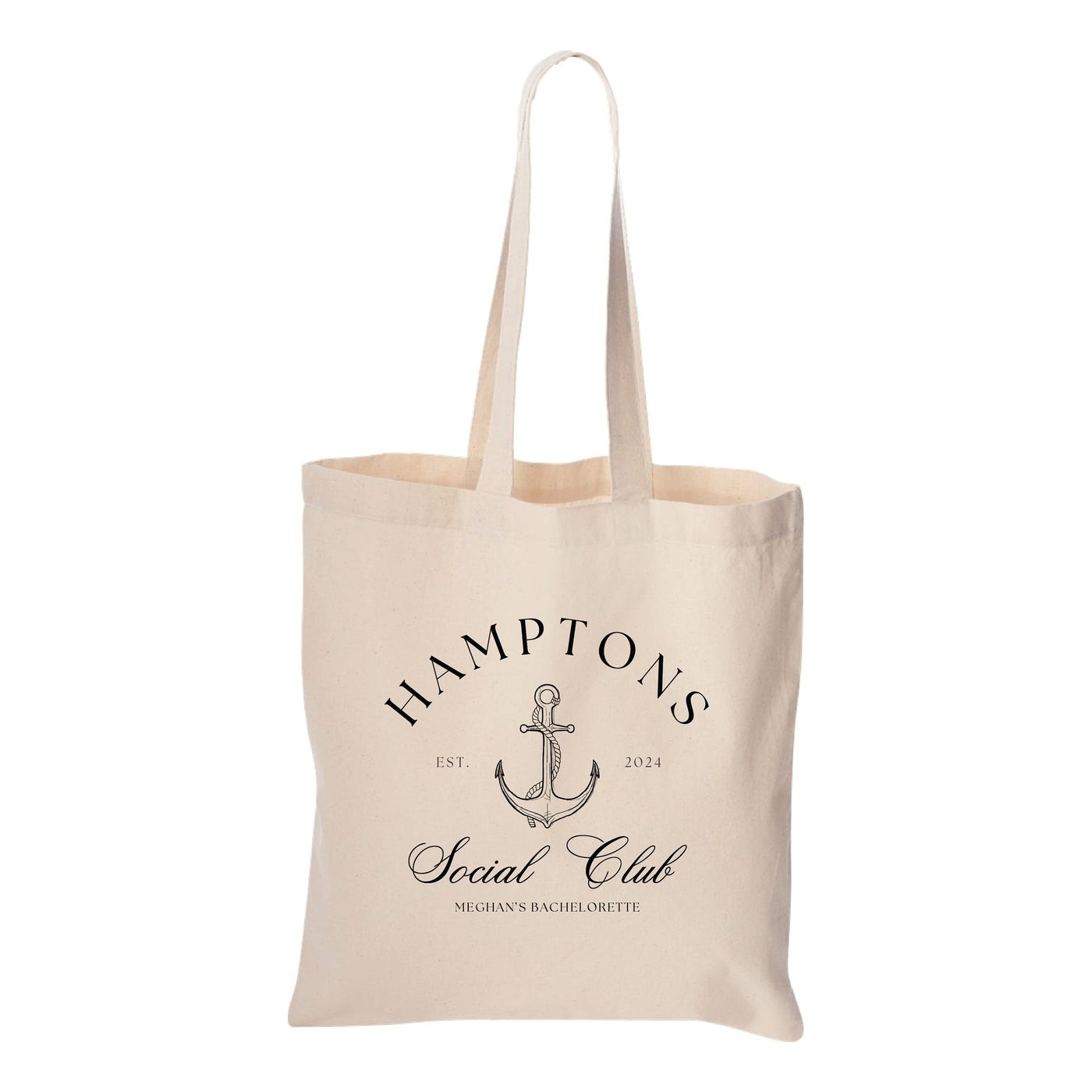 a tote bag with an anchor on it