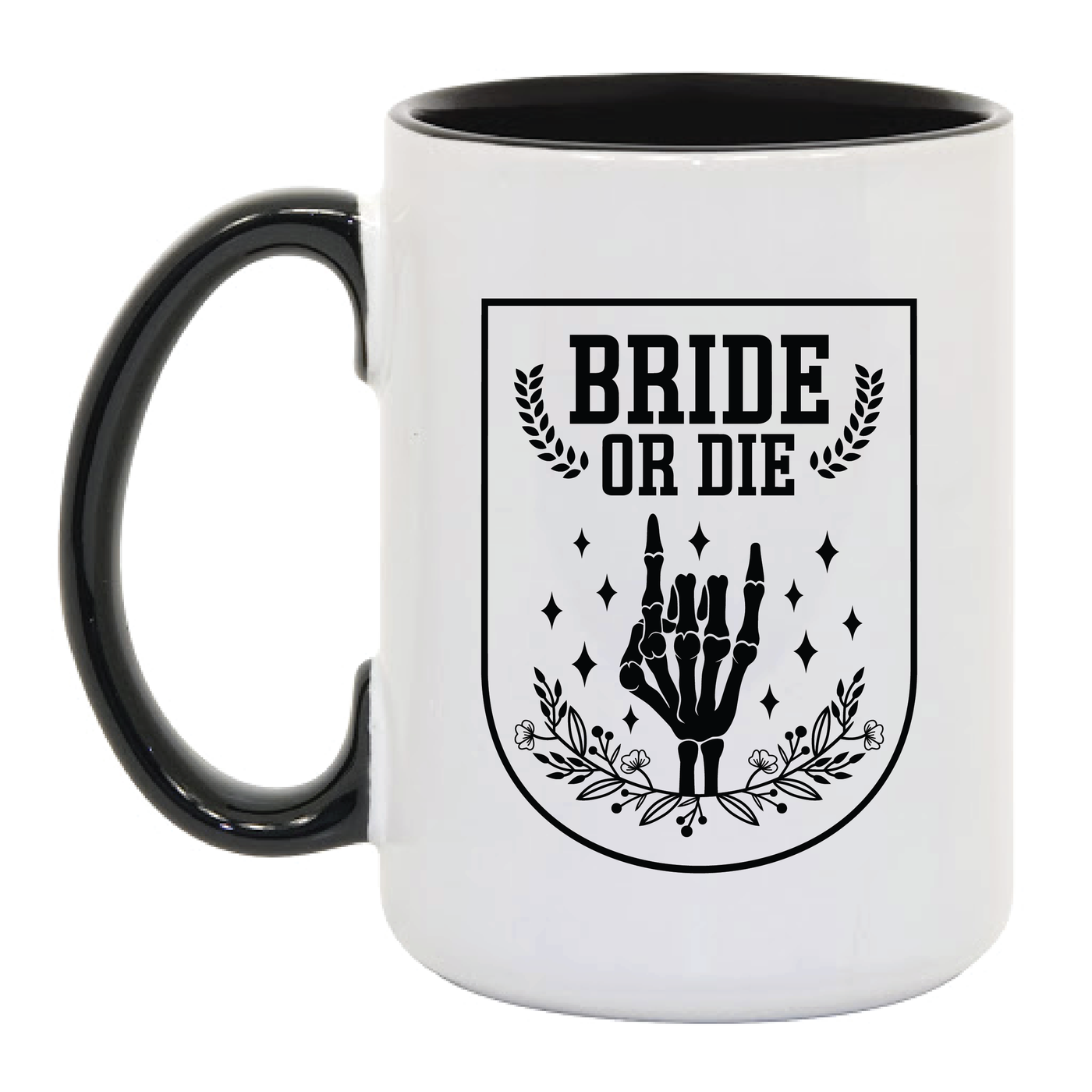 Bride or Die Coffee Cup - Barn Street Designs