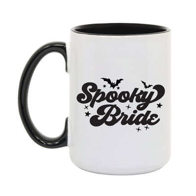 Spooky Bride Coffee Cup - Barn Street Designs