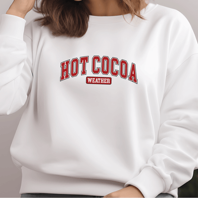 Hot Cocoa Weather Sweatshirt - Barn Street Designs