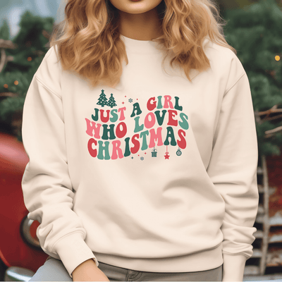 Just a girl who loves Christmas - Barn Street Designs