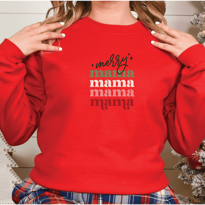 Merry Mama Sweatshirt - Barn Street Designs
