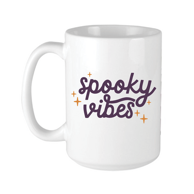 Spooky Vibes Coffee Cup - Barn Street Designs