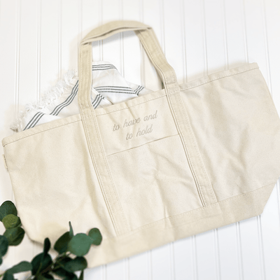 Customized Bridal Party Tote Bag