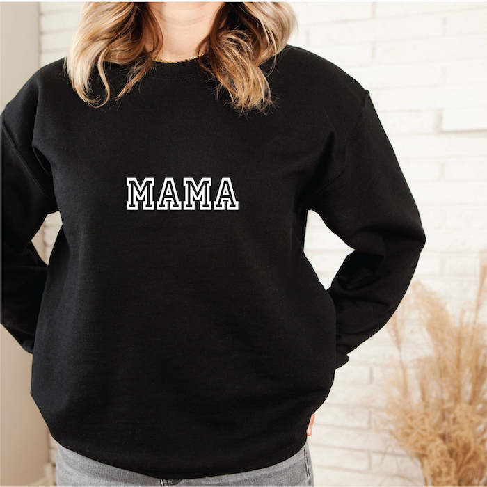 Varsity Mama Sweatshirt - Barn Street Designs