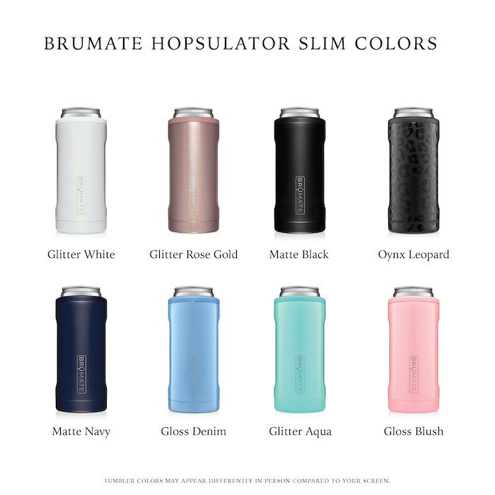 Personalized BruMate Hopsulator Slim - Solid Colors