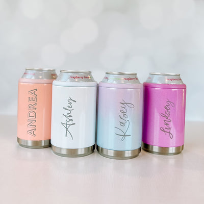 Personalized Can Coolers - Barn Street Designs