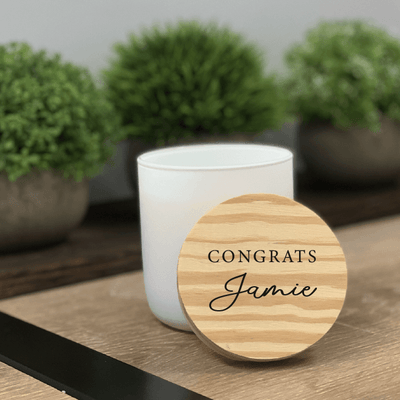 Personalized Candles - Barn Street Designs