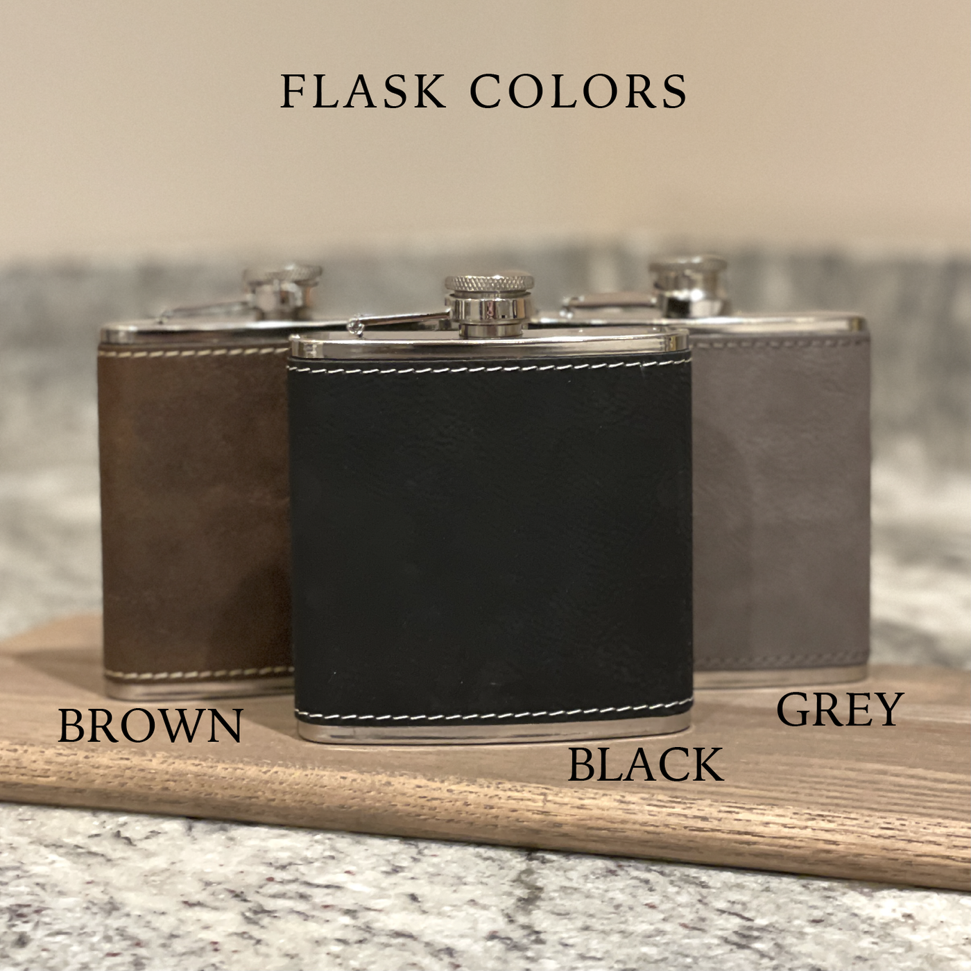 Personalized Flask - Barn Street Designs