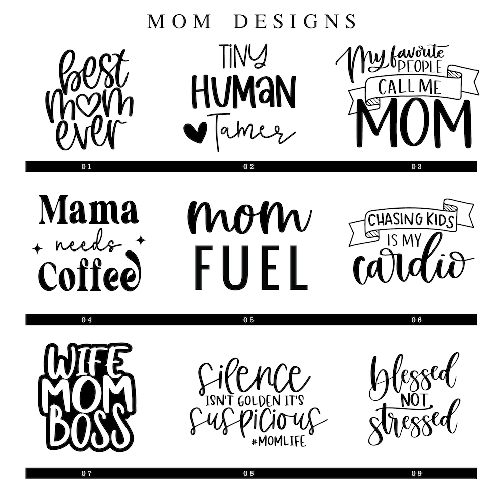 Mom Fuel - Engraved Wine Tumbler, Vacuum Insulated Tumbler Gift, Gifts For  Wife