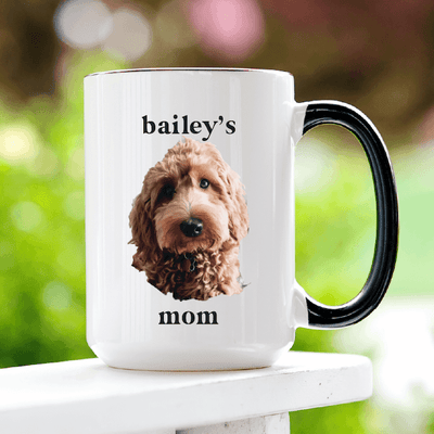 Custom Dog Mom Coffee Mug - Barn Street Designs