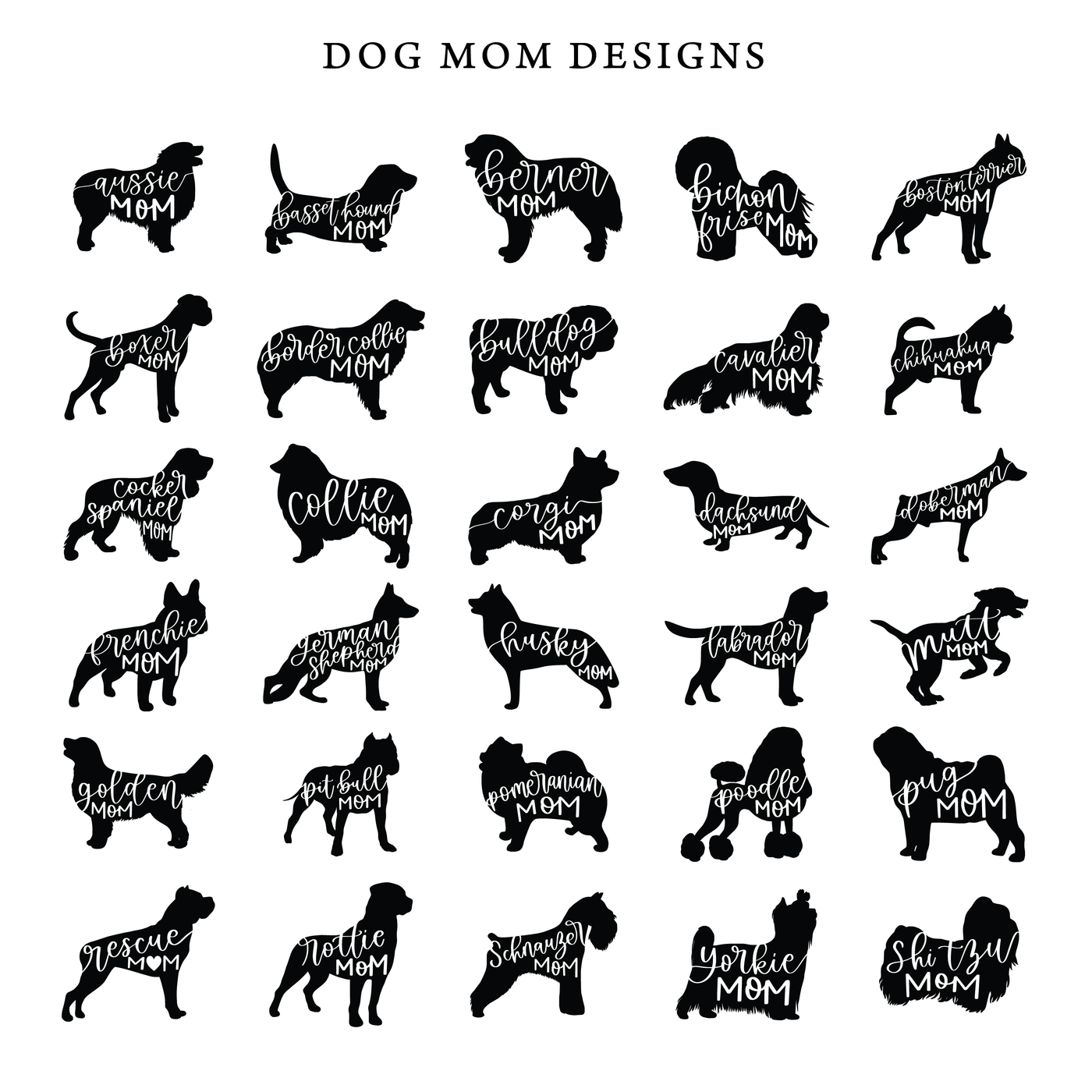 Dog Mom Wine Tumbler - Barn Street Designs