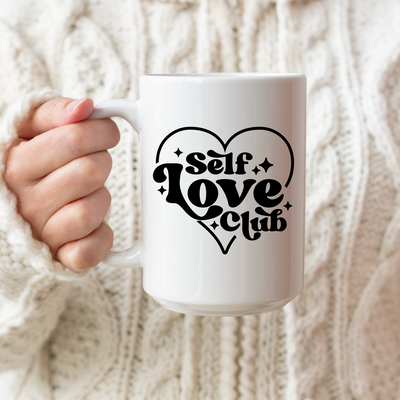 Self Love Club Coffee Mug - Barn Street Designs