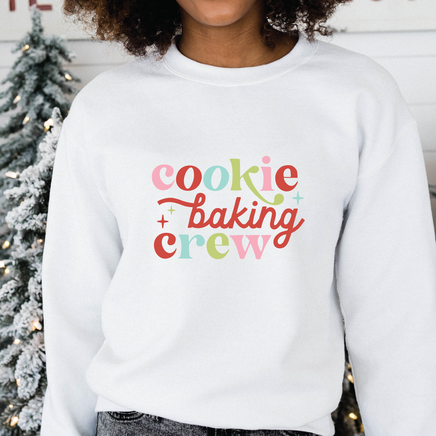 Cookie Baking Crew Christmas Sweatshirt - Barn Street Designs