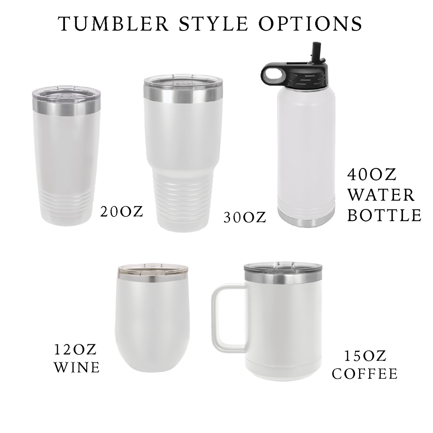 Replacement Lid for 20oz / 12oz Tumblers, Coffee or Wine