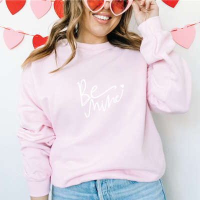 Be Mine Valentine's Day Sweatshirt - Barn Street Designs